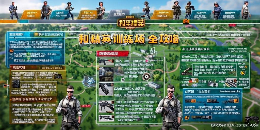 和平精英训练场全攻略，从萌新到高手的进阶之路，和平精英训练场终及指南，从入门到精通的全面进阶技巧