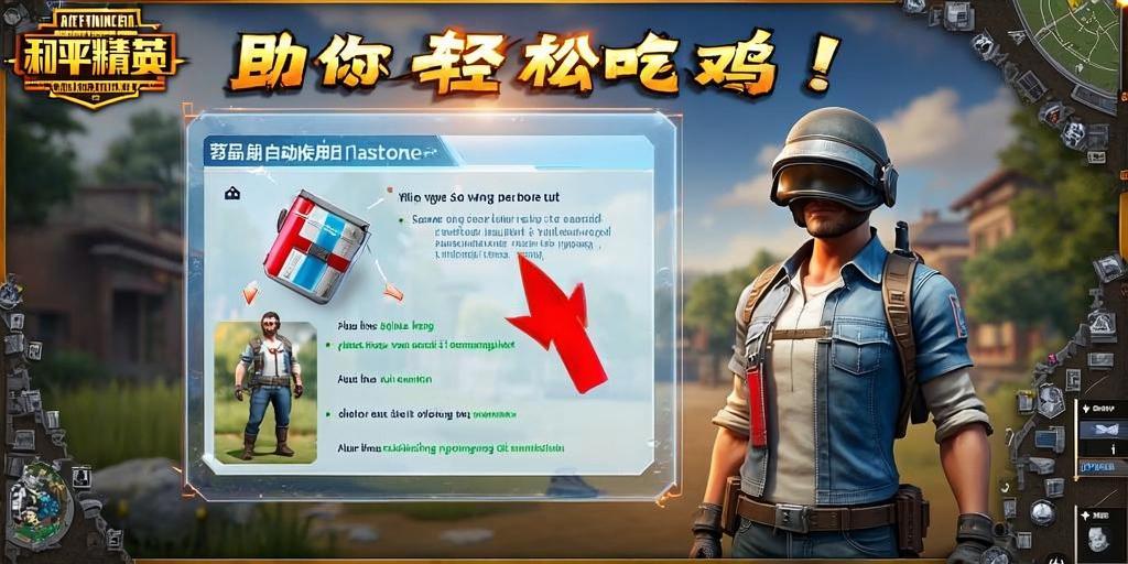 和平精英yao品自动使用功能解析，助你轻松吃鸡！和平精英yao品自动使用功能详解，一键吃鸡必备技巧