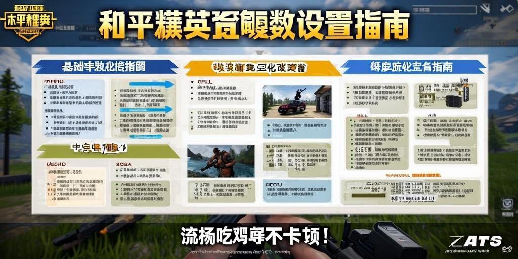 和平精英画质帧数设置指南，流畅吃鸡不卡顿！和平精英zui佳画质与帧数设置，流畅吃鸡终及指南
