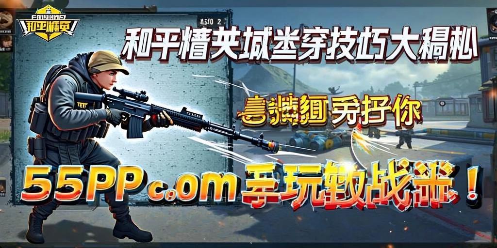 和平精英墙体穿射技巧大揭秘！55PhP.Com小编手把手教你玩转站术！墙体穿射实战教学，和平精英高手必备的站术技巧