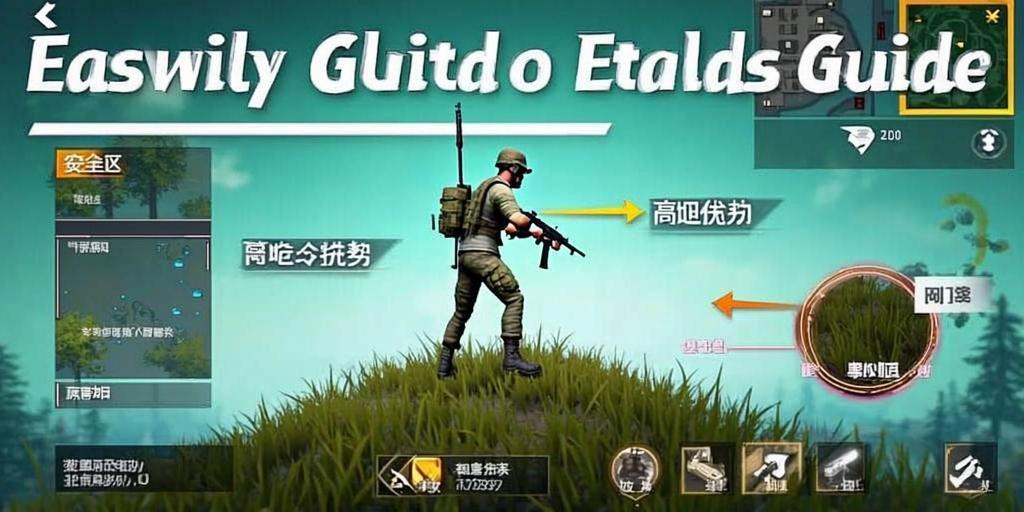 和平精英决赛圈站位技巧，轻松吃鸡的终及指南，和平精英决赛圈制胜站位攻略，轻松吃鸡的终及技巧