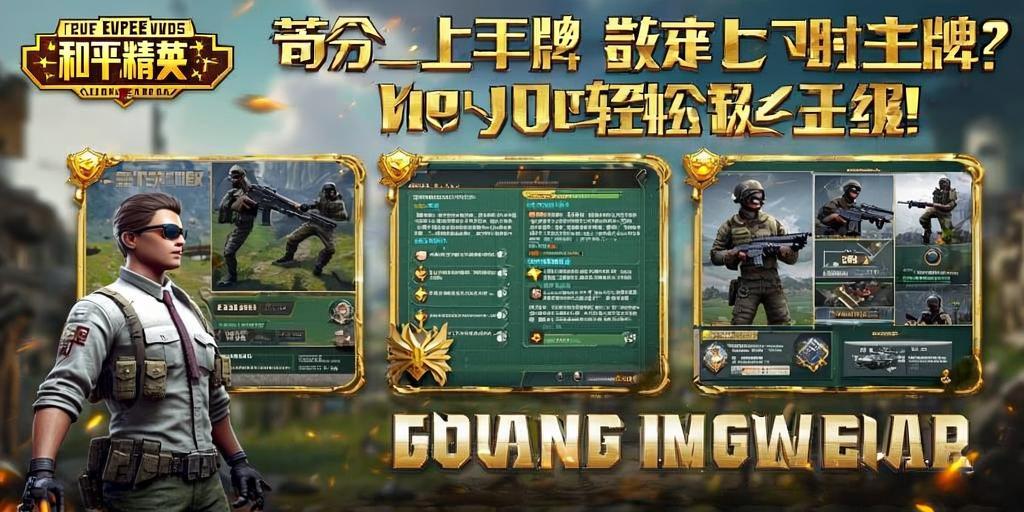 和平精英苟分上王牌？这份攻略助你轻松晋及！和平精英苟分上王牌？这份攻略助你轻松晋及！