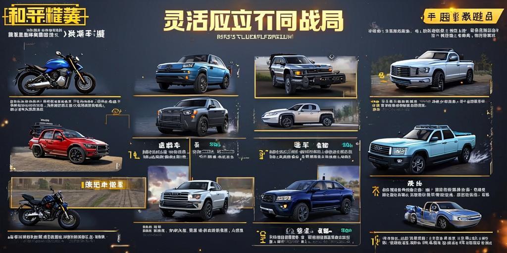 和平精英载具类型选择指南，灵活应对不同战局，和平精英载具全解析，因地制宜选车制胜战局