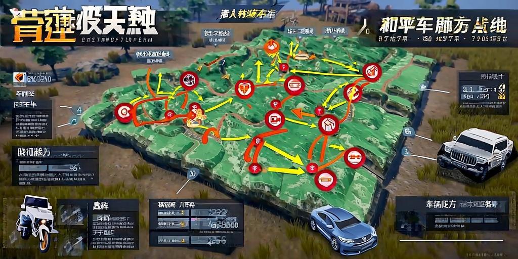 和平精英野区刷车点全解析，助你快速转移不吃亏！和平精英野区刷车点全解析，快速转移制胜攻略