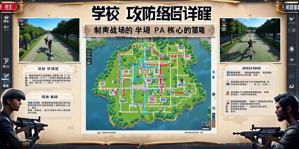 和平精英学校攻防路线详解，制霸战场的核心策略，和平精英学校攻防站术全解析，制胜关键与路线指南